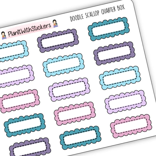 Doodle Scallop Quarter Box - Winter 2025