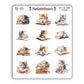 Kitty Cat Book Stickers