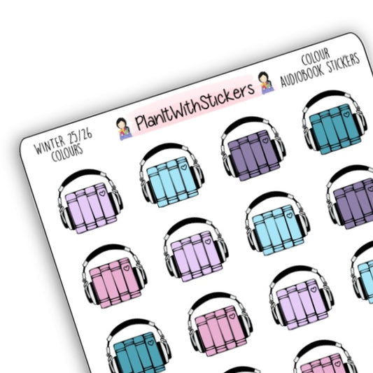 Audiobook Icons - Winter 2025 Bookish Collection