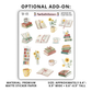 2020 - The 52 Book Club Reading Challenge Prompt Sticker Set