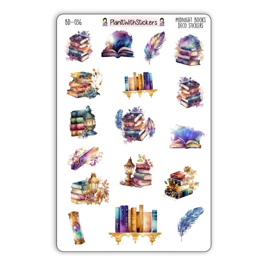 Majestic Books Deco Stickers
