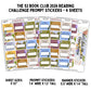 2026 - The 52 Book Club Reading Challenge Prompt Sticker Set for Planners and Journals