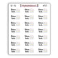 Return Library Books Library Reminder Stickers