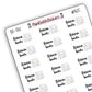Return Library Books Library Reminder Stickers