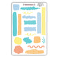 Bullet Journaling Kit - Summer 2025 Colours (2 sheets)