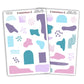 Abstract Shapes Supplemental Stickers - Winter 2025 Colours (2 sheets available)