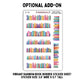 2026 - The 52 Book Club Reading Challenge Prompt Sticker Set for Planners and Journals