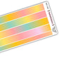Spring Flowers Long Washi Strips (April Colours)
