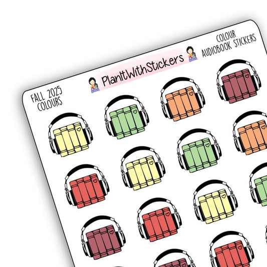 Audiobook Icons - Fall Bookish Collection