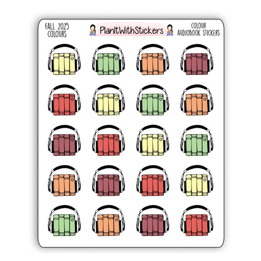 Audiobook Icons - Fall Bookish Collection