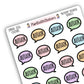 "Author" Bookish Bubbles Book Review Sticker - Spring 2026