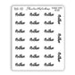 Author - Bookish Script Stickers