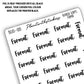 Format - Bookish Script Stickers