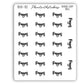 Pages - Bookish Script Stickers