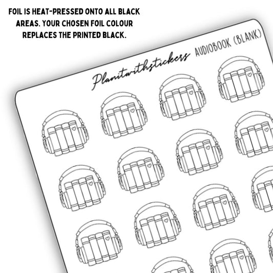 Audiobook Reading Stickers Book Stickers Reading Stickers