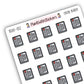 E-Reader Icon Sticker