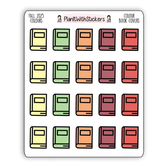 Book Cover Icons - Fall Bookish Collection