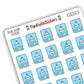 Classics Book Genre Icon Sticker