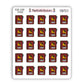 Fantasy Book Genre Icon Sticker