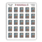 Historical Fiction Book Genre Icon Sticker