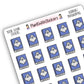 Horror/Paranormal Book Genre Icon Sticker