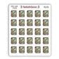 Poetry Book Genre Icon Sticker
