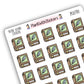 Poetry Book Genre Icon Sticker