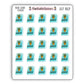 Self Help Book Genre Icon Sticker