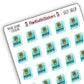 Self Help Book Genre Icon Sticker