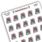 Smut Book Genre Icon Sticker
