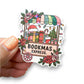 Bookmas Express Die Cut Sticker