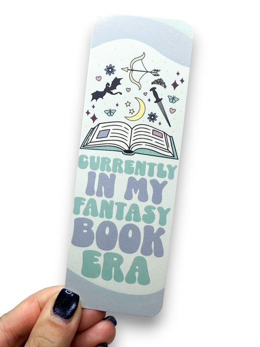 Currently In My Fantasy Book Era Bookmark
