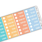 Date Headers - Summer 2025 Colours