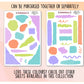 The Journaling Bundle - Spring 2025 Colour Palette - 6 sheets