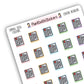E-Reader Icon Stickers - Spring 2026 Colours