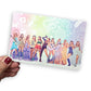 Eras Outfits Rainbow Art Print / Postcard
