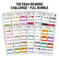 BUNDLE -  The Eras Reading Challenge Book Prompt Stickers