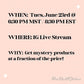 Scoop A Loot Mystery Prizes - LIVE SHOW - Instagram Live - June 23rd, 2026