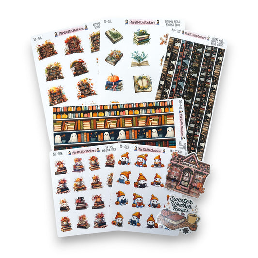 Fall Bookish Journaling Favourites Sticker Bundle
