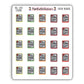 E-Reader Icon Sticker - Fall Bookish Edition