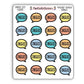 “Finished” Bookish Bubbles Journaling Stickers – Summer 2025 Collection