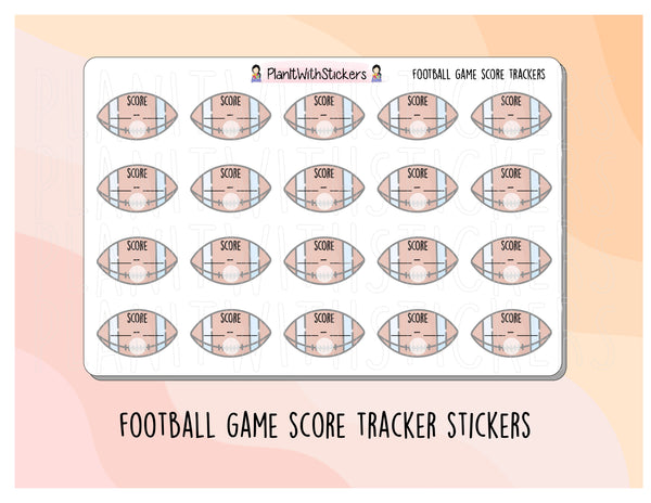 Canadian Football League - 2023 Season - Football Game Tracker Stickers [NO DISCOUNT CODES PLEASE]