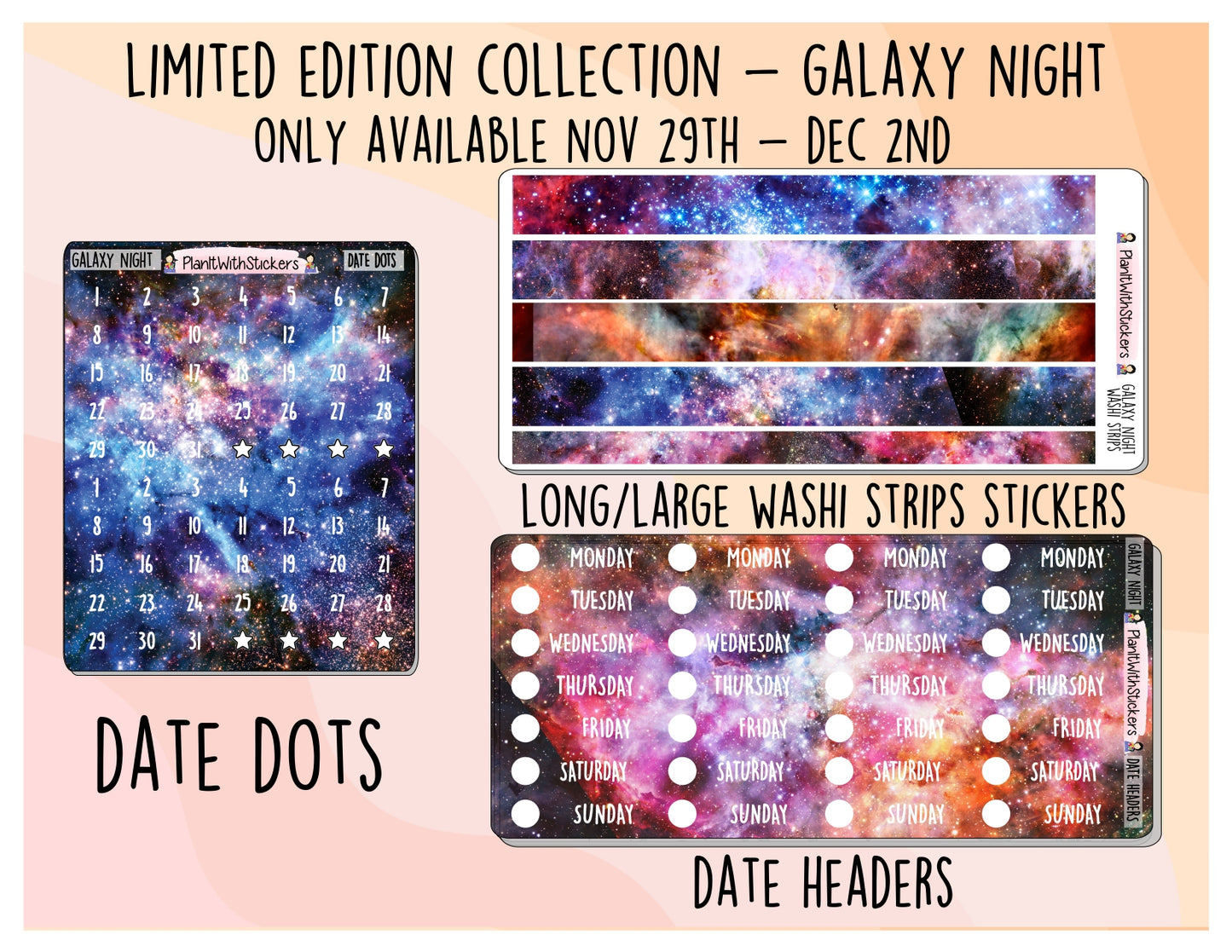 *LIMITED EDITION* Galaxy Night (Day 2)