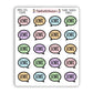 "Genre" Bookish Bubbles Book Review Sticker - Spring 2026