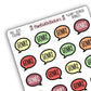 "Genre" Bookish Bubbles Reading Sticker- Fall Bookish Collection