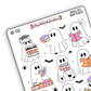 Ghouls Just Want To Read Sticker Sheet