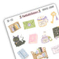 Haunted Library Deco Sticker Sheet