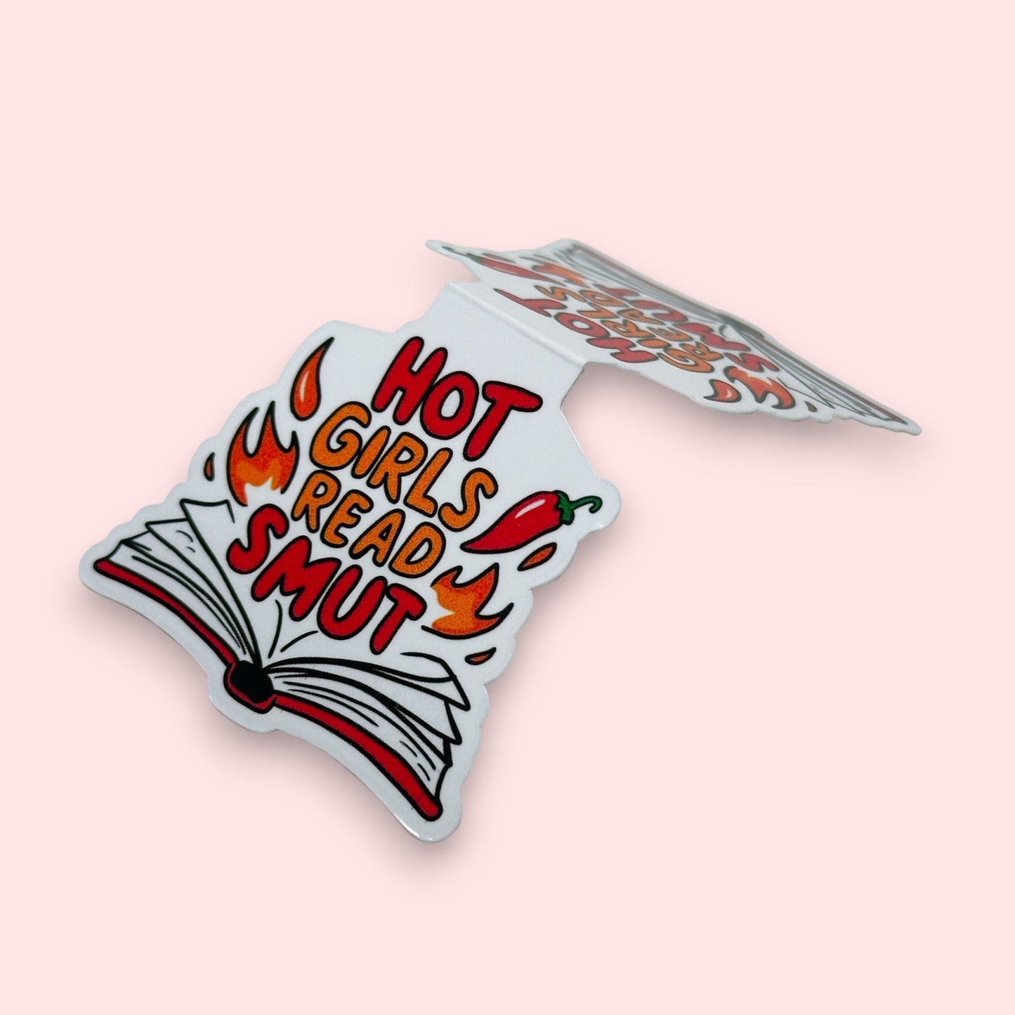 Hot Girls Read Smut Magnetic Bookmark