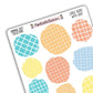 Large Blobs with Grid - Summer 2025 Colours