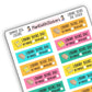 Library Books Due Reminder Sticker - Summer 2026